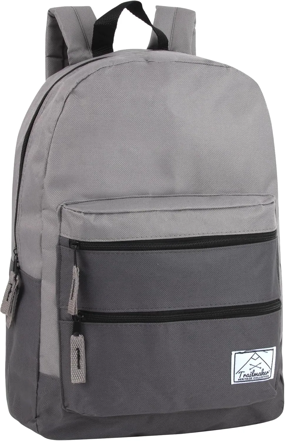 Trail maker Multi Pocket Multicolor Backpack with Adjustable Padded Straps
