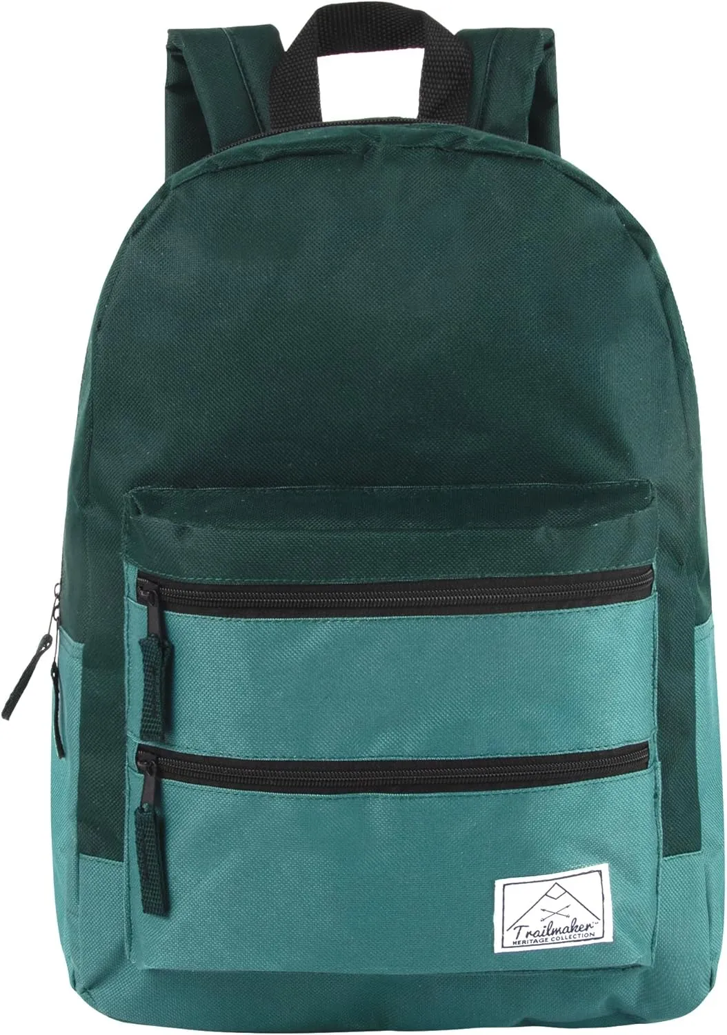 Trail maker Multi Pocket Multicolor Backpack with Adjustable Padded Straps