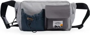 Traveler Waterproof Waist Bag - Adjustable Strap, Multi-Pocket Design | Gray