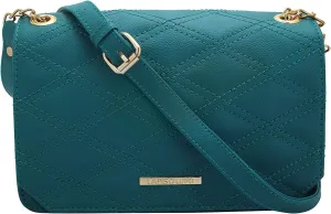 Turkish Women Sling Bag Turquoise Multi Pocket Designer Satchel