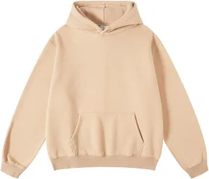 VFIVE UNFOUR Retro Washed Thick Cotton Hoodies Winter Oversized Hoodies Warm Vintage Sweatshirts