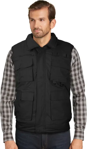 vkwear Men's Premium Multi Pocket Zip Up Military Fishing Hunting Utility Tactical Vest
