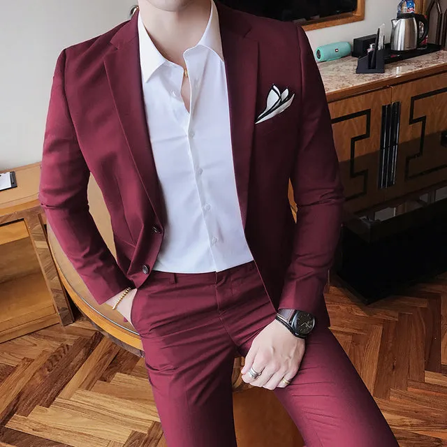 West Louis Tailored Business As Usual 2 Piece Suit