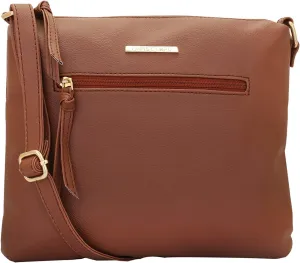 Windsor Women's Sling Bag Tan Designer Satchel bags with Multi Pocket