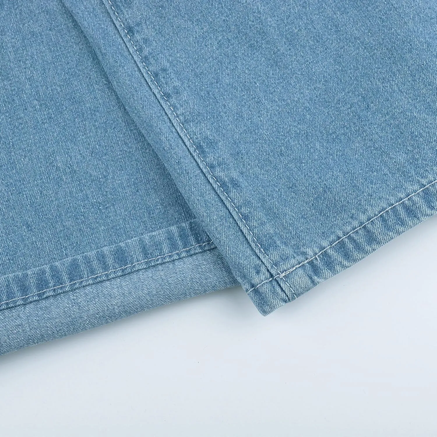 Women Multi Pocket Cargo Jeans Baggy Streetwear Y2k Trousers Flap Pocket Pants Wide Leg Cargo Pants