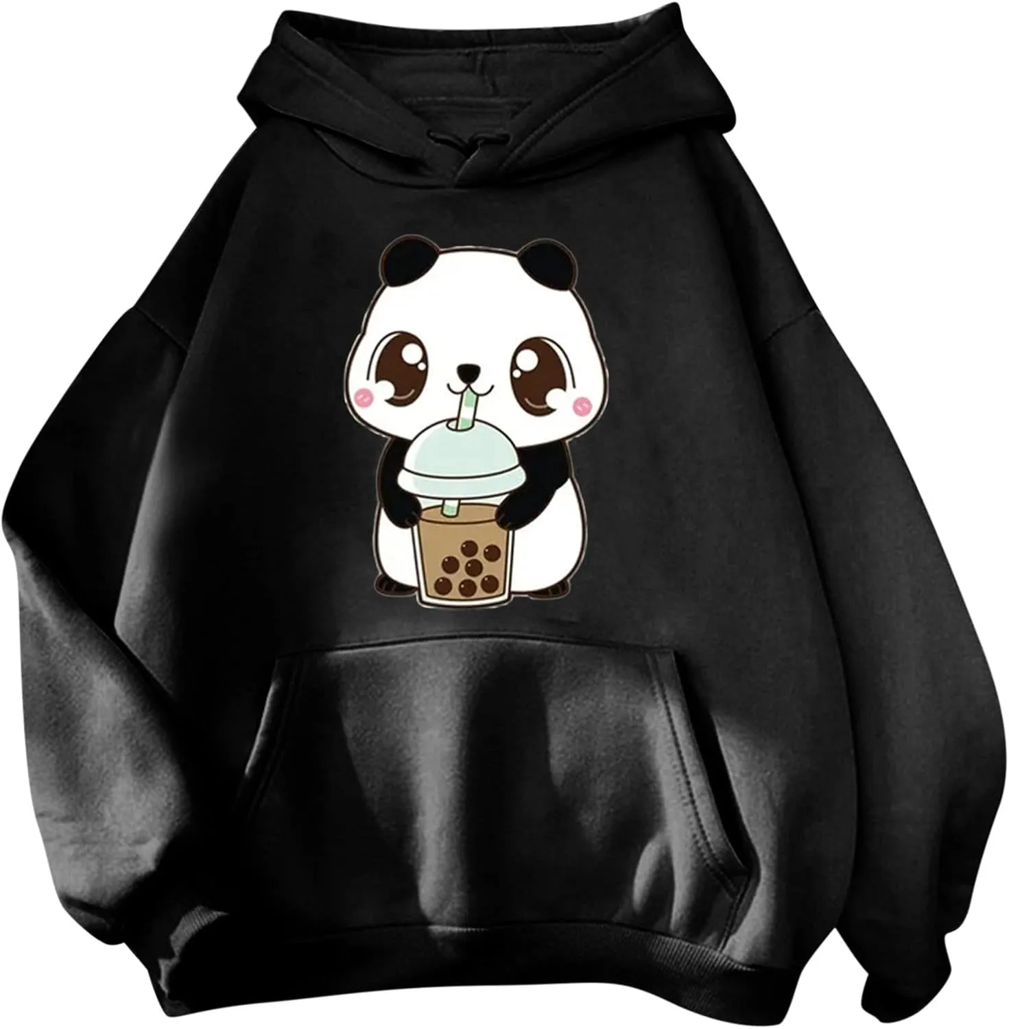 Womens Cute Graphic Hoodies 2024 Fall Outfits Oversized Hoodies for Teen Girls Trendy Long Sleeve Preppy Sweatshirts
