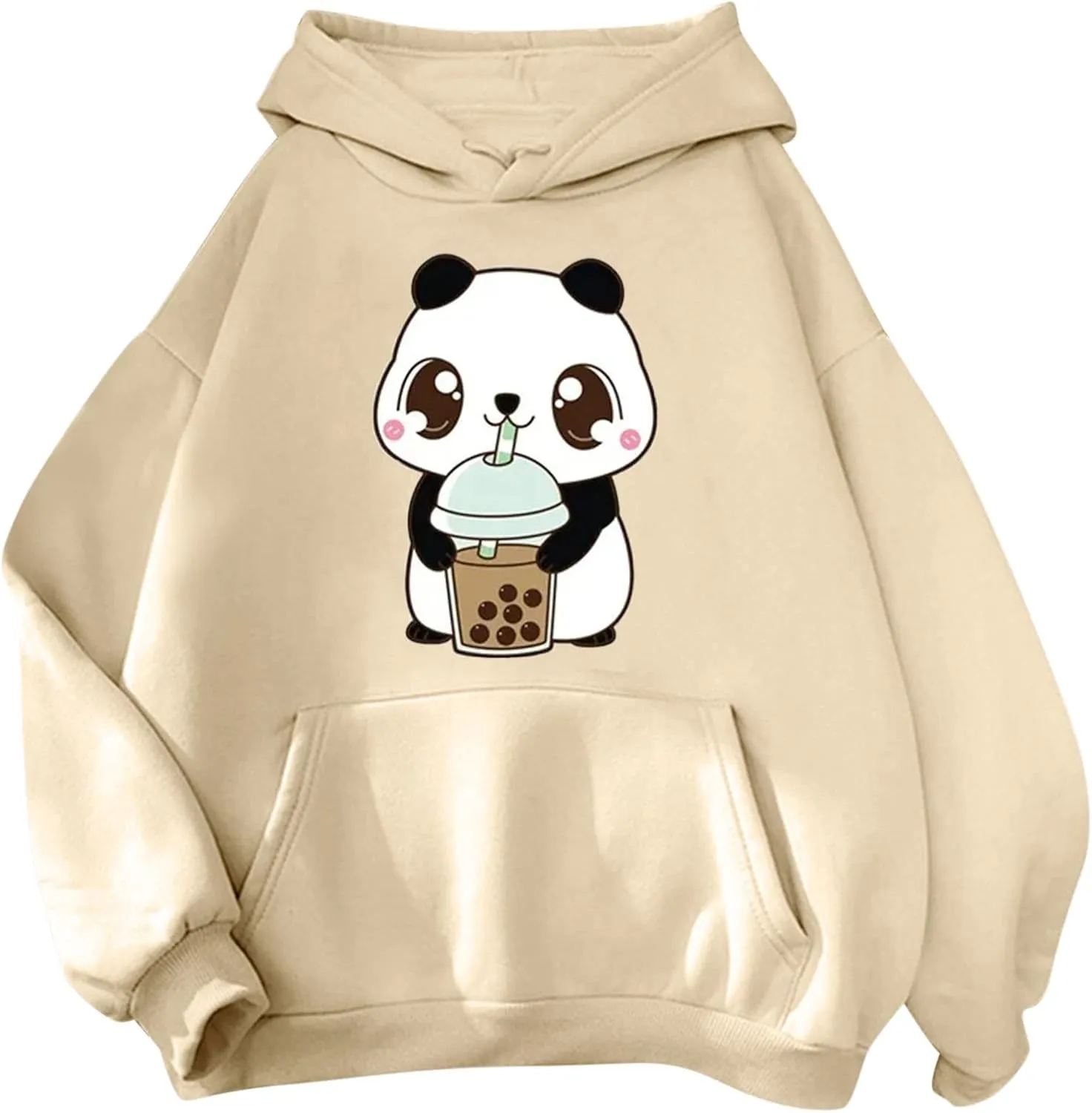 Womens Cute Graphic Hoodies 2024 Fall Outfits Oversized Hoodies for Teen Girls Trendy Long Sleeve Preppy Sweatshirts