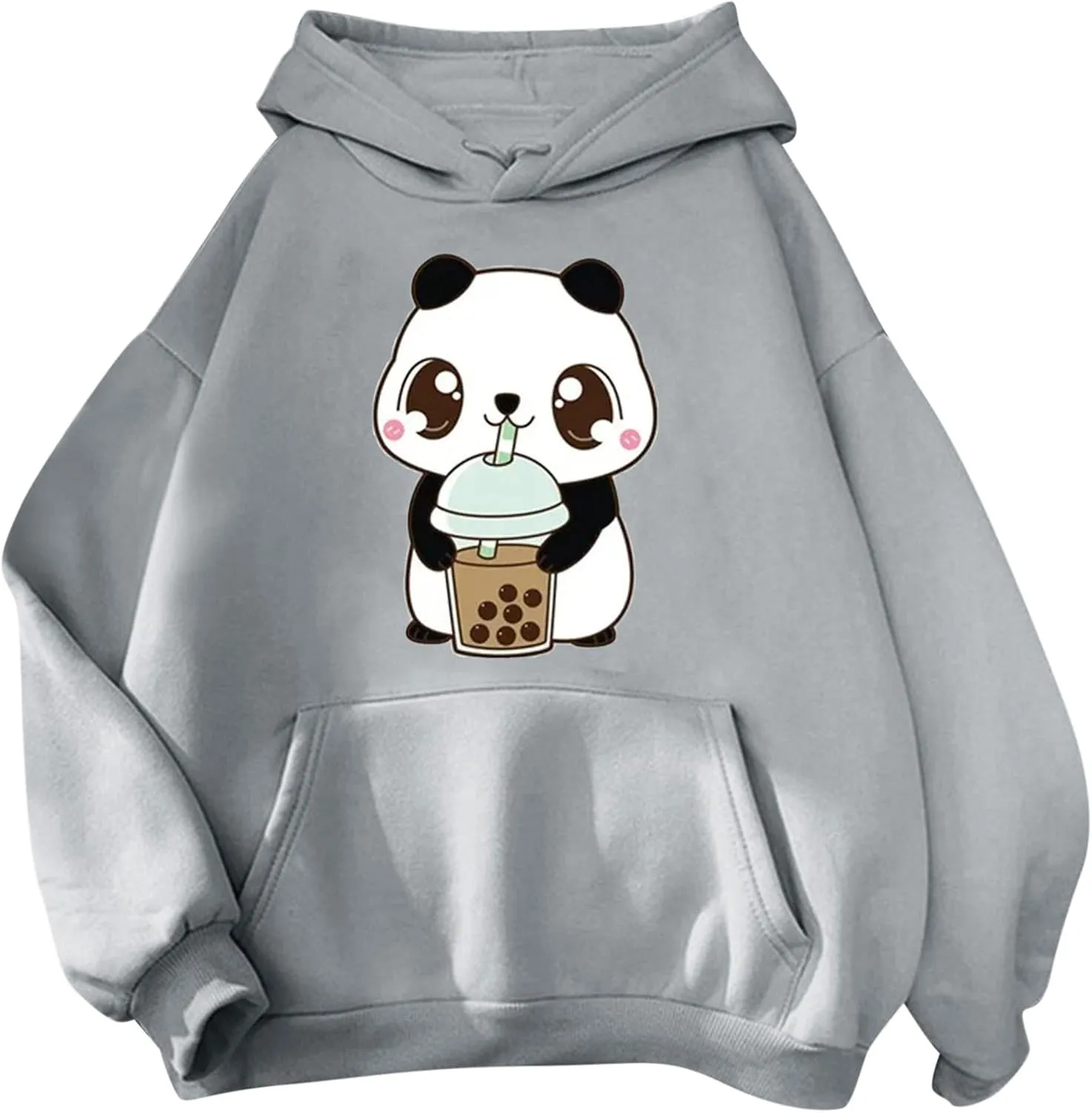 Womens Cute Graphic Hoodies 2024 Fall Outfits Oversized Hoodies for Teen Girls Trendy Long Sleeve Preppy Sweatshirts