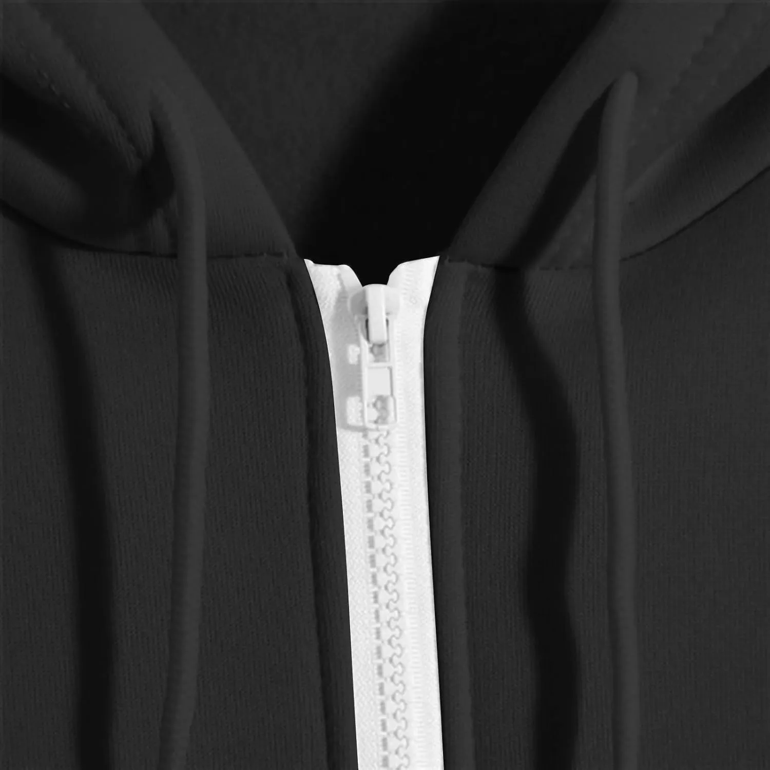 Women's Full Zip Up Hoodie Fall Jacket Oversized Casual Drawstring Collar Hooded Sweatshirts with Pockets Winter