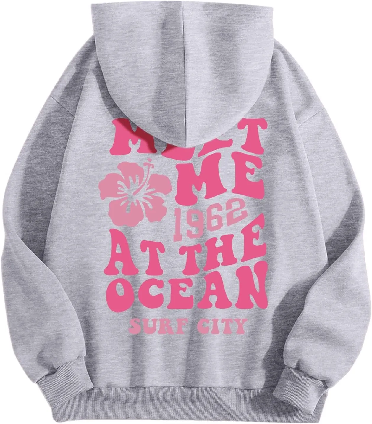 Women's Oversize Y2K Hoodies Teen Girls Cute Graphic Preppy Sweatshirts Trendy Long Sleeve Fall Hooded Sportswear