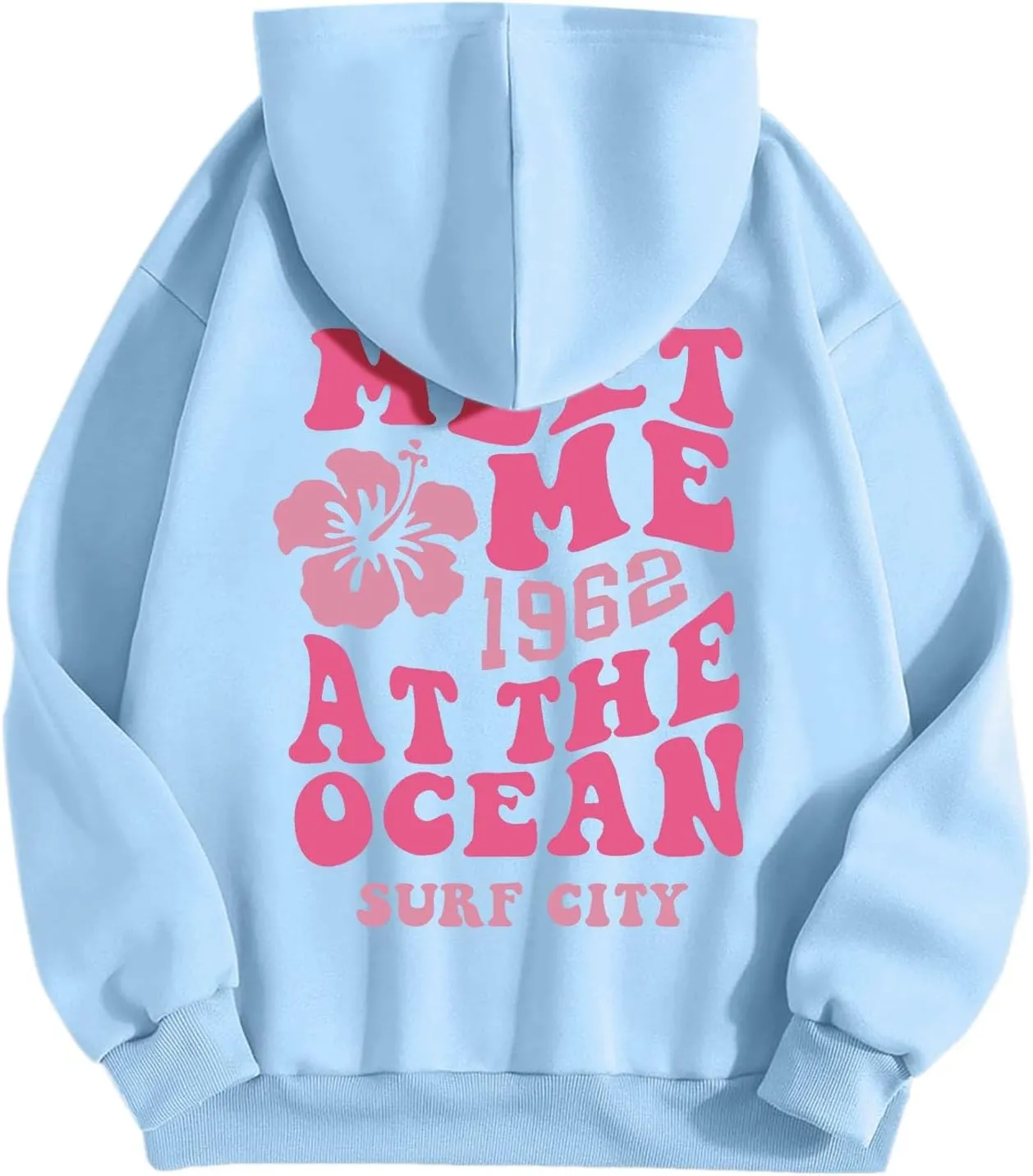 Women's Oversize Y2K Hoodies Teen Girls Cute Graphic Preppy Sweatshirts Trendy Long Sleeve Fall Hooded Sportswear