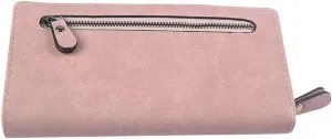 Womens wallet Leather Classic Solid Color Fashion Zipper Purse Casual Clutch