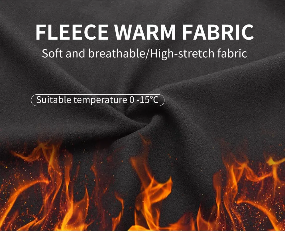 WOSAWE Men's Thermal Cycling Vest Reflective Warm Sheeveless Jacket Running Gilet for Autumn Winter