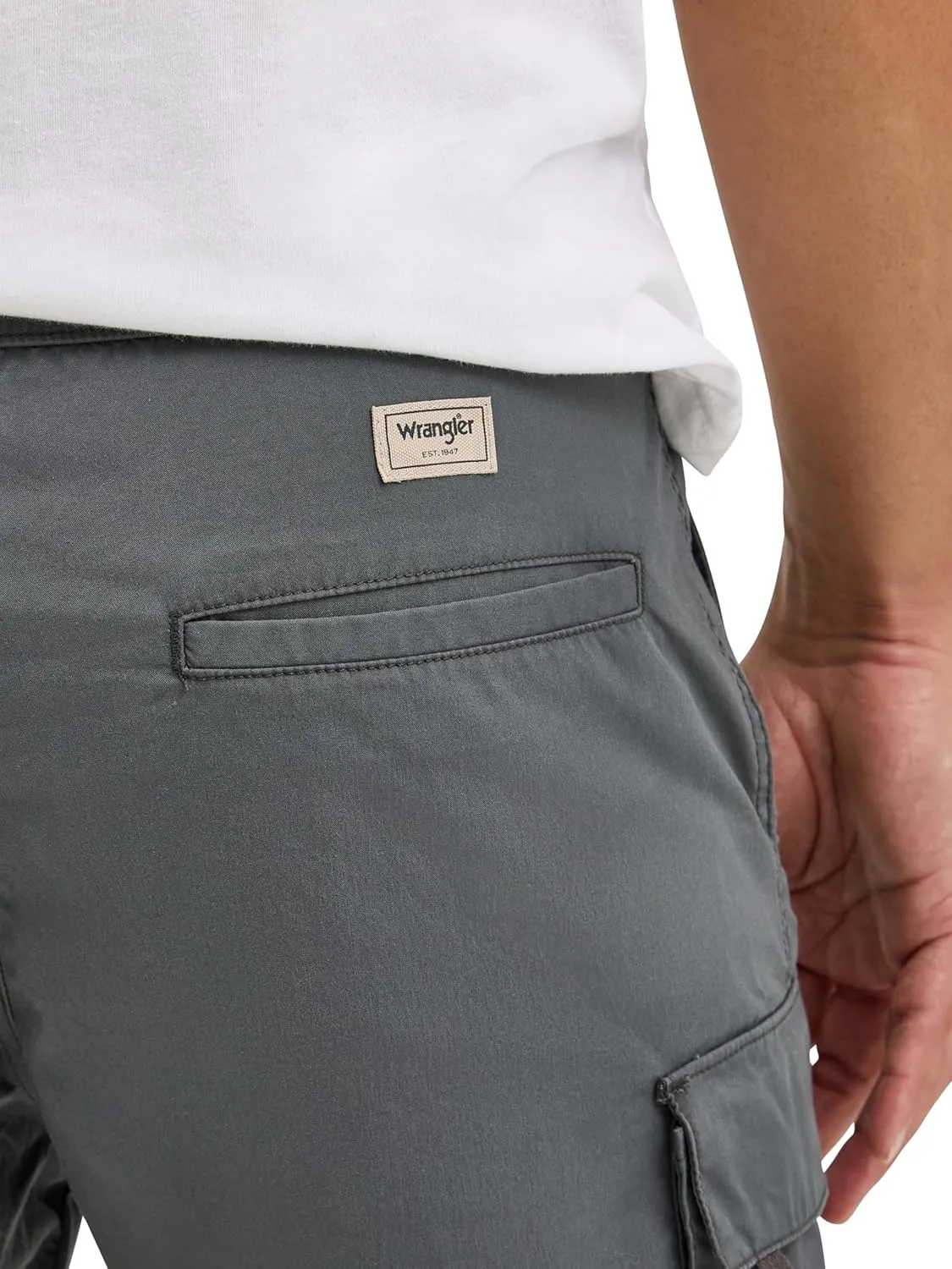 Wrangler Authentics Men's Pull-on Cargo Short