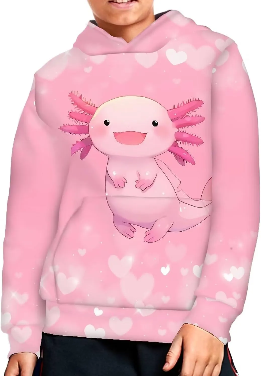 Xhuibop Kids Hoodies for Boys Girls Hoodie Sweatshirts with Drawstring Pullover Hooded 6-16 Size