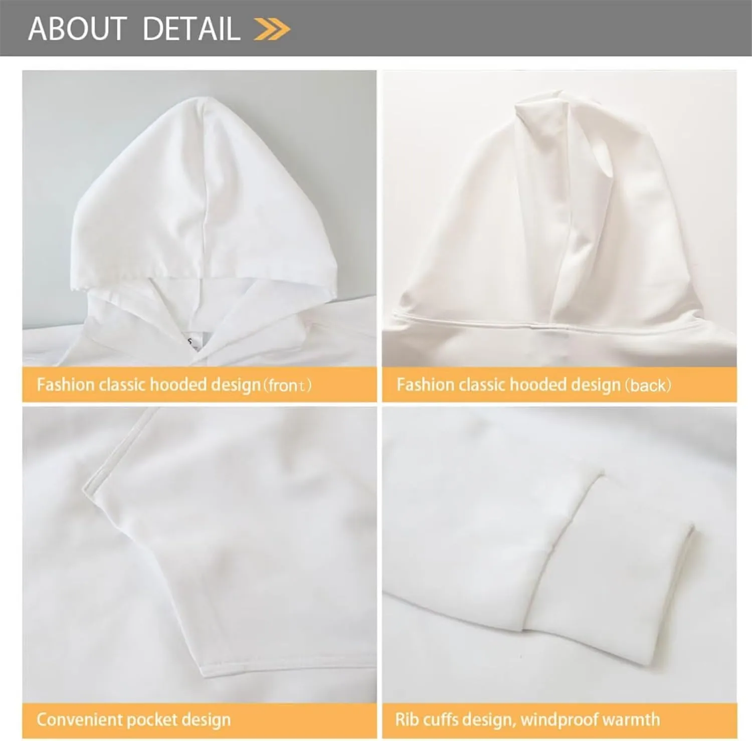 Xhuibop Kids Hoodies for Boys Girls Hoodie Sweatshirts with Drawstring Pullover Hooded 6-16 Size