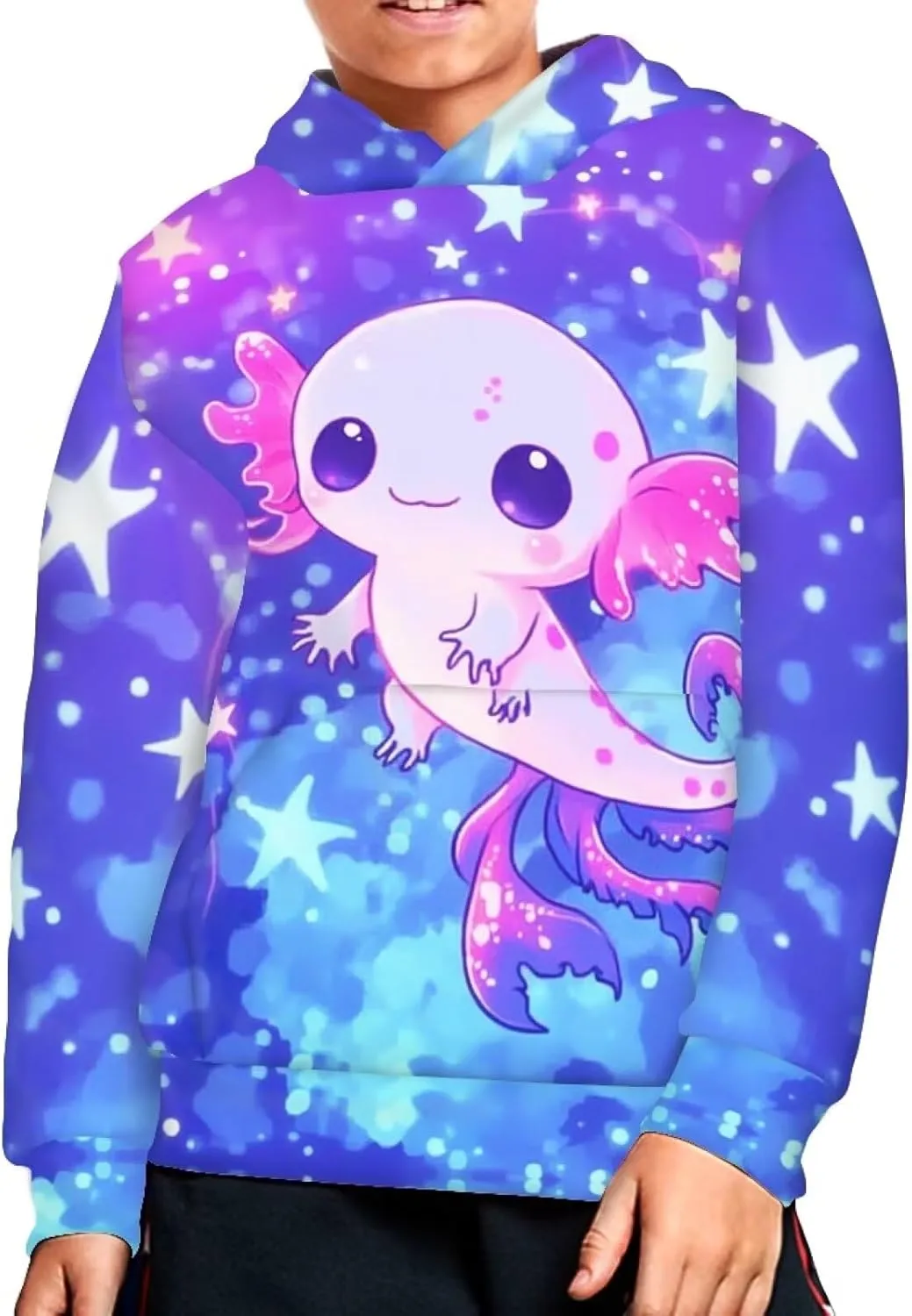 Xhuibop Kids Hoodies for Boys Girls Hoodie Sweatshirts with Drawstring Pullover Hooded 6-16 Size