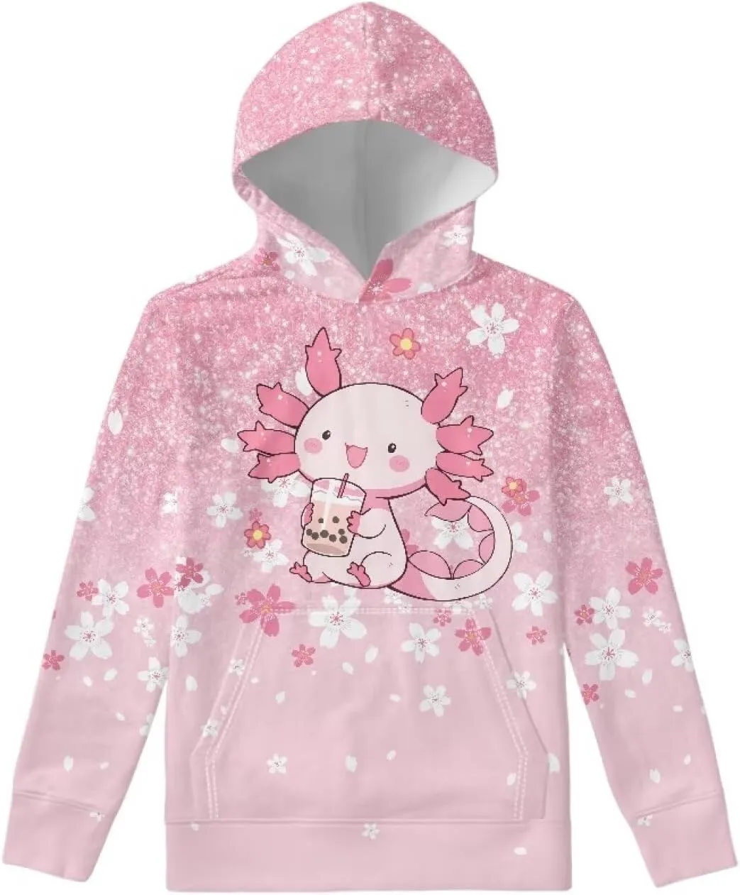 Xhuibop Kids Hoodies for Boys Girls Hoodie Sweatshirts with Drawstring Pullover Hooded 6-16 Size