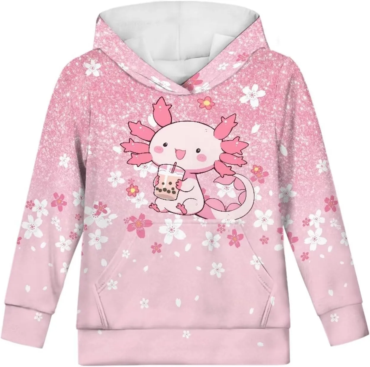 Xhuibop Kids Hoodies for Boys Girls Hoodie Sweatshirts with Drawstring Pullover Hooded 6-16 Size