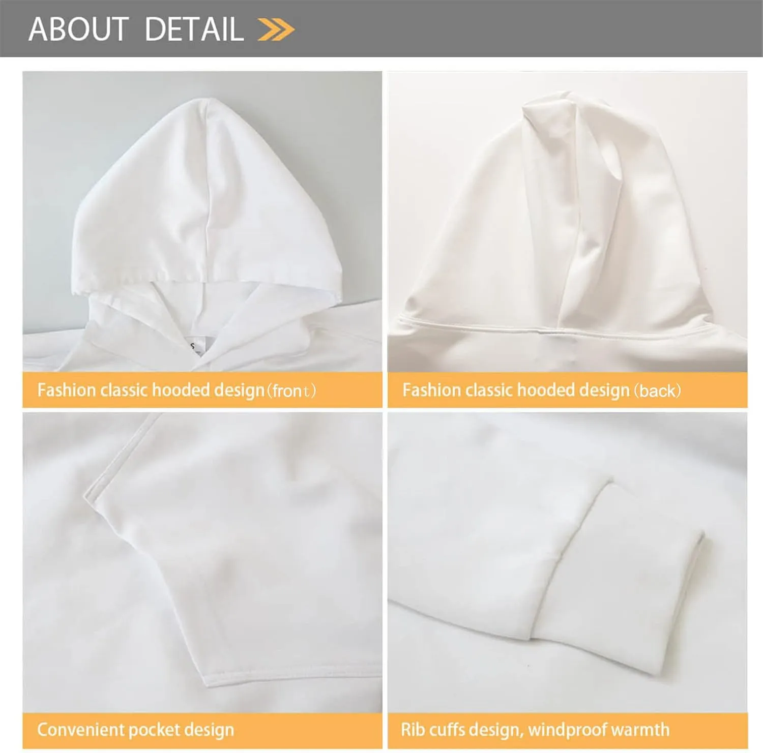 Xhuibop Kids Hoodies for Boys Girls Hoodie Sweatshirts with Drawstring Pullover Hooded 6-16 Size